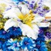Magic Needle - Lilies and Cornflowers