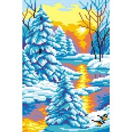 MP Studia - Winter sunset