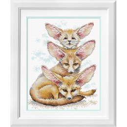 MP Studia - Fennec fox family