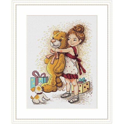 MP Studia - Girl with a bear