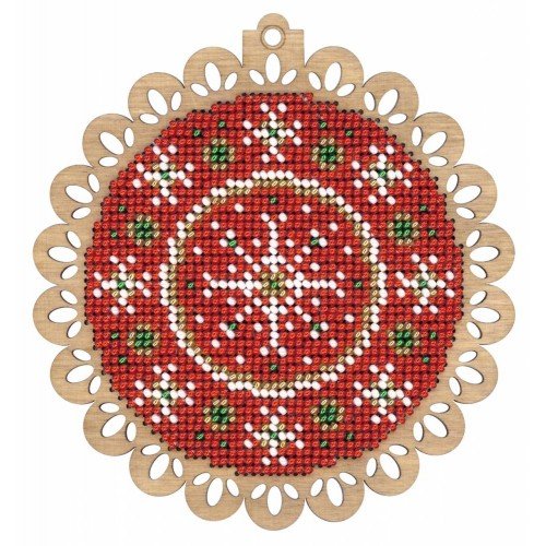 MP Studia - Bola roja de Navidad