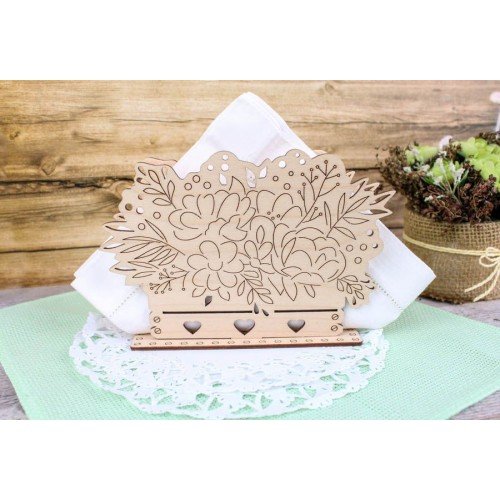 MP Studia - Napkin holder - Flower arrangement