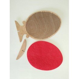 MP Studia - Huevo de cuentas - Pintura Khokhloma