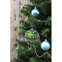 MP Studia - Decoración del árbol de Navidad Año Nuevo Esmeralda