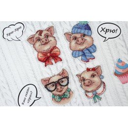 MP Studia - Simpáticos cerditos. Imanes