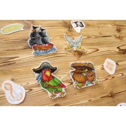 MP Studia - Barco pirata. Imanes