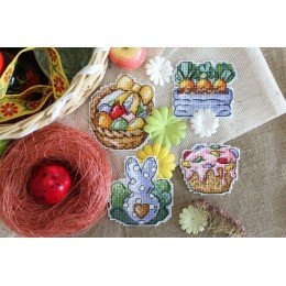 MP Studia - Conejo y zanahorias. Imanes