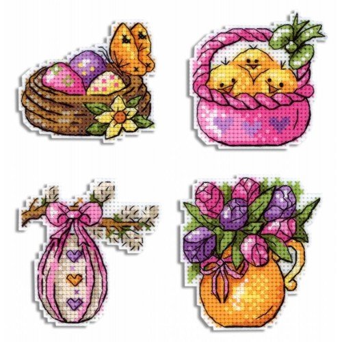 MP Studia - Chickens and willow. Magnets