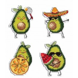 MP Studia - Avocado. Magnets