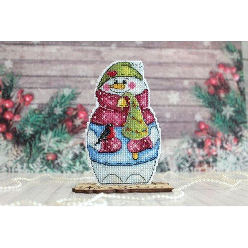 MP Studia - Snowman with Christmas tree
