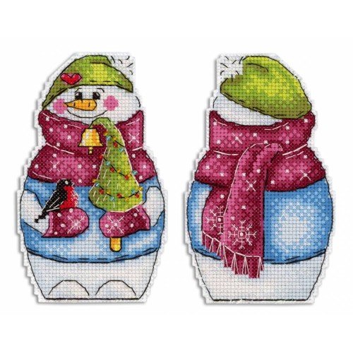 MP Studia - Snowman with Christmas tree