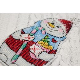 MP Studia - Muñeco de nieve con caramelos