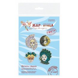 MP Studia - Magnets. venetian masks