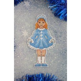 MP Studia - Año nuevo. Chica copo de nieve