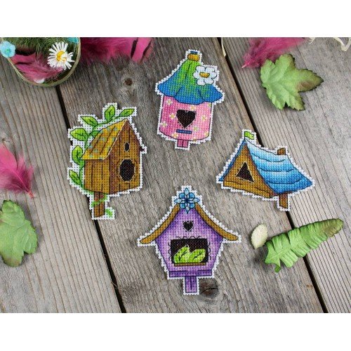 MP Studia - Birdhouse. Magnets