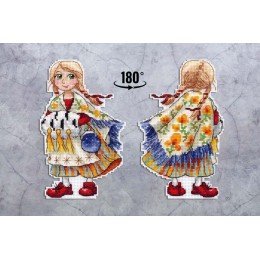 MP Studia - Chica con zapatos rojos