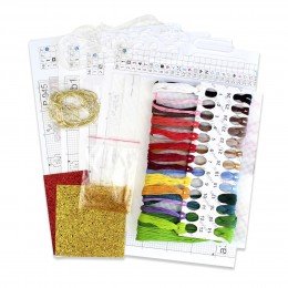 MP Studia - Árbol de Navidad con regalos (set de 3 escenas + soporte)