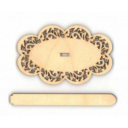 Wooden stand for decorating - Outer small