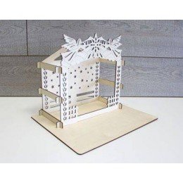 Wooden stand for decorating - Stand "Nativity scene"