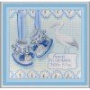 MP Studia - Baby shoes birth sampler (boy)