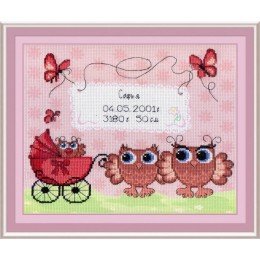 MP Studia - Birth sampler owlets