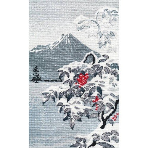 Oven - Winter landscape with mountain ash