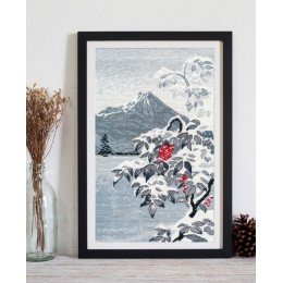 Oven - Winter landscape with mountain ash