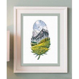 Oven - Mountain landscape