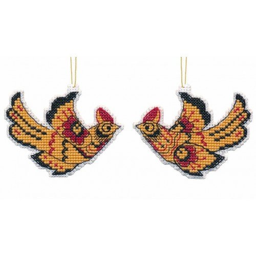 Oven - Decoración del árbol de Navidad. Pajarito