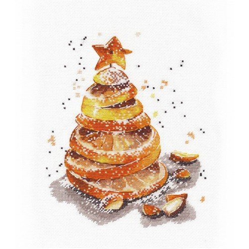 Oven - Árbol de Navidad naranja