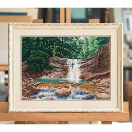 Oven - Waterfall on the river pshada