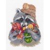Oven - Raccoon needleworker