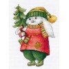 Oven - Rabbit with a Christmas tree