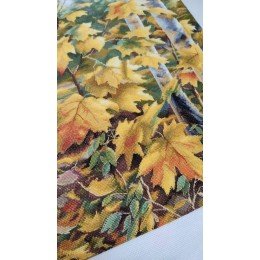 Oven - Golden maple leaves