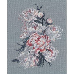 Oven - Lacy peonies