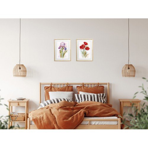 Panna - Watercolour Poppies