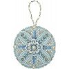 Panna - Christmas Ornament. Light Blue Ball