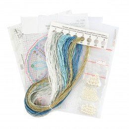 Panna - Adorno de Navidad. Bola azul claro