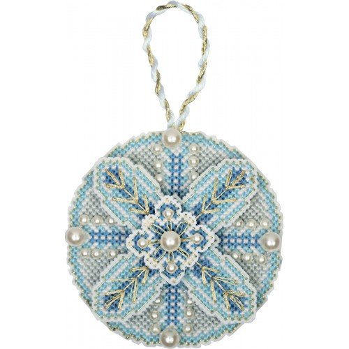 Panna - Christmas Ornament. Light Blue Ball