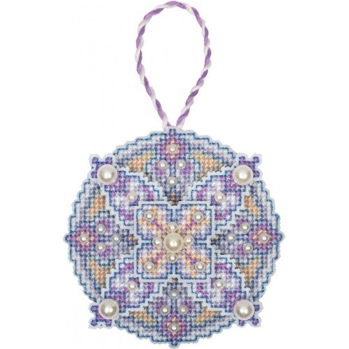 Panna - Christmas Ornament. Lilac Ball