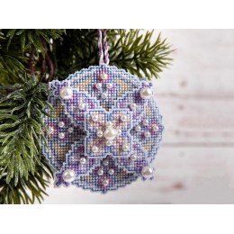 Panna - Adorno de Navidad. Bola Lila