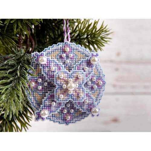 Panna - Christmas Ornament. Lilac Ball