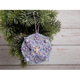 Panna - Adorno de Navidad. Bola Lila