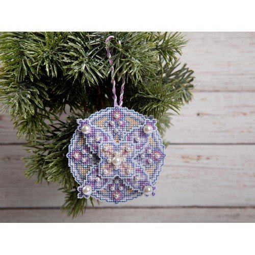 Panna - Christmas Ornament. Lilac Ball