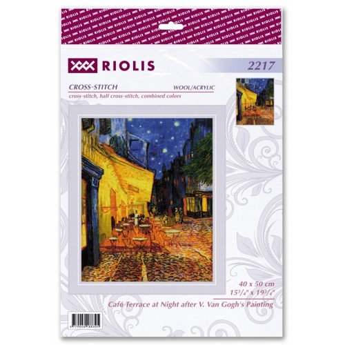 Riolis - Terraza de café de noche según el cuadro de V. Van Gogh