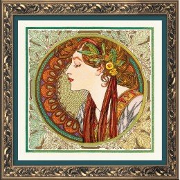 Riolis - Laurel after A. Mucha's Artwork
