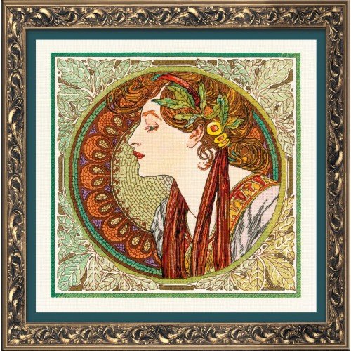 Riolis - Laurel after A. Mucha's Artwork