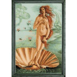 Riolis - The Birth of Venus after S. Botticelli's Painting