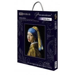 Riolis - Girl with a Pearl Earring after J. Vermeer's Painting