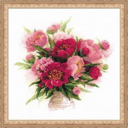 Riolis - Peonies in a Vase